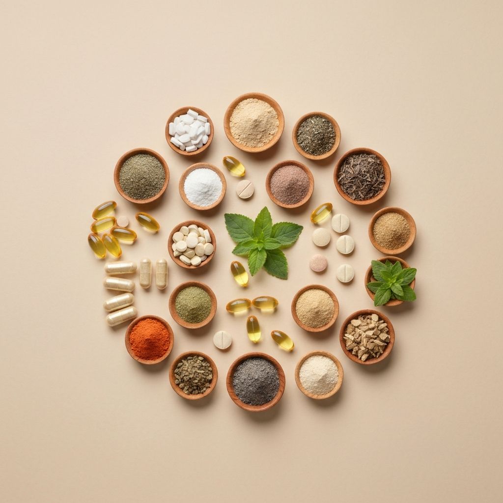 Natural vitamins and minerals